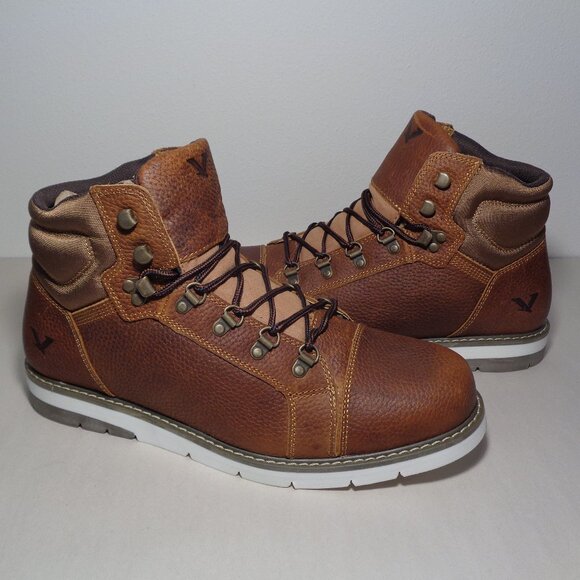 Territory Size 13 M / ATLAS / Brown / Leather / Ankle Boots / New Men's Shoes - Picture 1 of 16